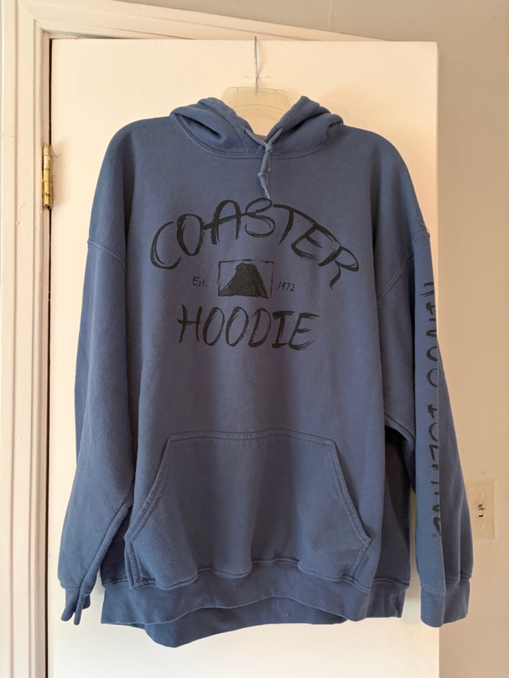 Coaster Hoodie - Blue Men’s Pullover Hoodie